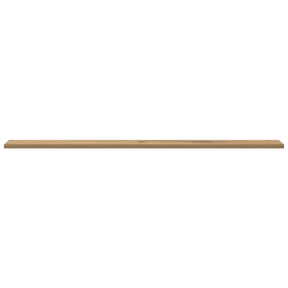 Produktbild för Bokhylla Bräda 4 pcs Brun 100 x 10 x 1,5 cm Konstruerat trä