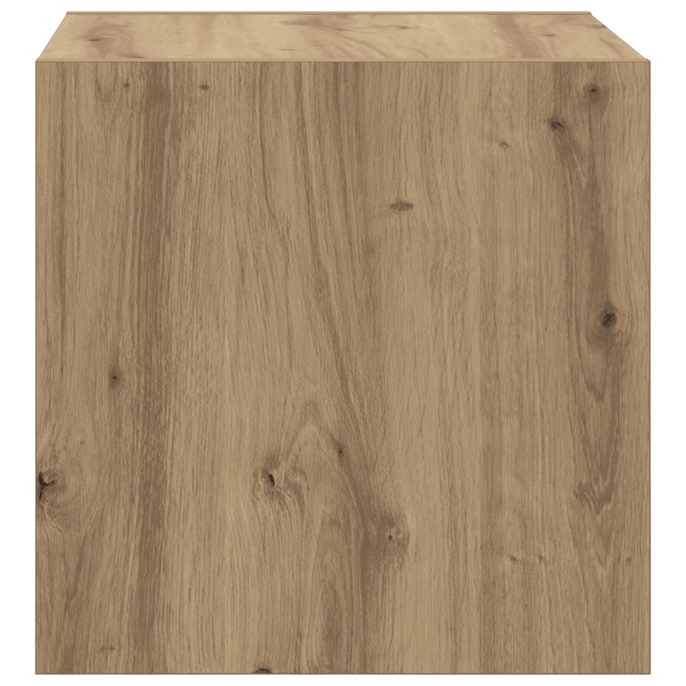 Produktbild för Väggskåp med hylla Artisan Ek 37 x 37 x 37 cm Konstruerat trä