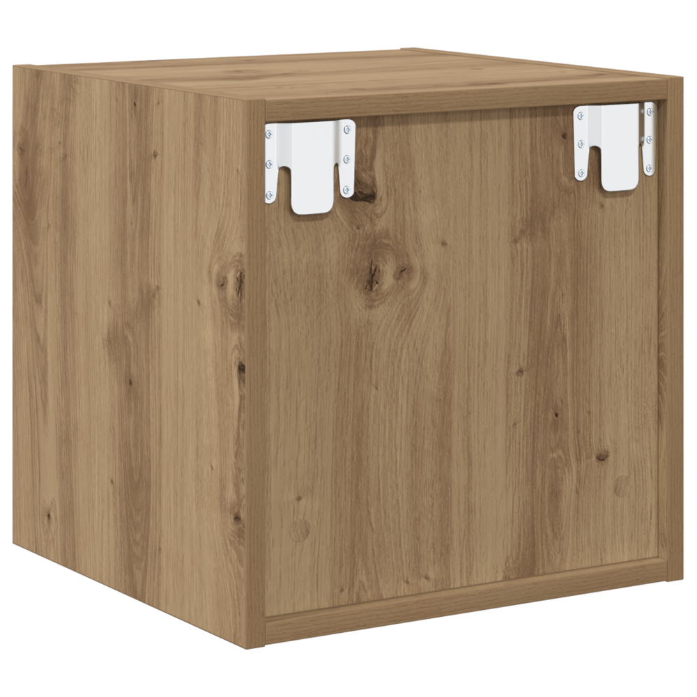 Produktbild för Väggskåp med hylla Artisan Ek 37 x 37 x 37 cm Konstruerat trä