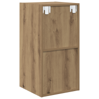 Produktbild för TV-bänkset 37 x 37 x 72 cm Artisan Ek Konstruerat trä