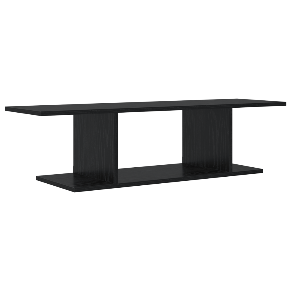 Produktbild för TV-bänkset Svart 103 x 30 x 26,5 cm Konstruerat trä