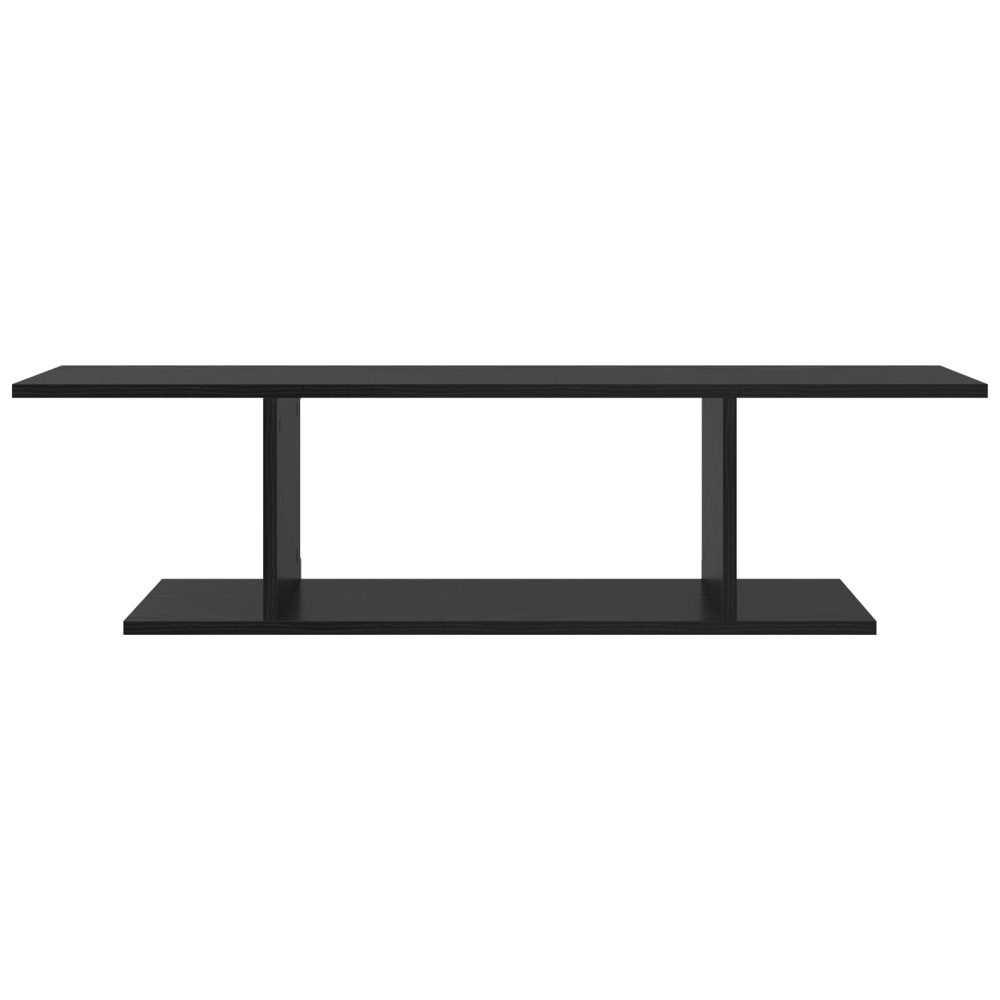 Produktbild för TV-bänkset Svart 103 x 30 x 26,5 cm Konstruerat trä