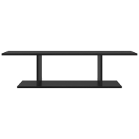 Produktbild för TV-bänkset Svart 103 x 30 x 26,5 cm Konstruerat trä