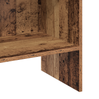 Produktbild för Bokskåp Gammalt trä 40 x 35 x 180 cm Konstruerat trä