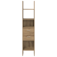 Produktbild för Bokskåp artisan ek 40 x 35 x 180 cm Konstruerat trä