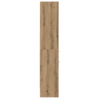Produktbild för Bokskåp artisan ek 40 x 35 x 180 cm Konstruerat trä