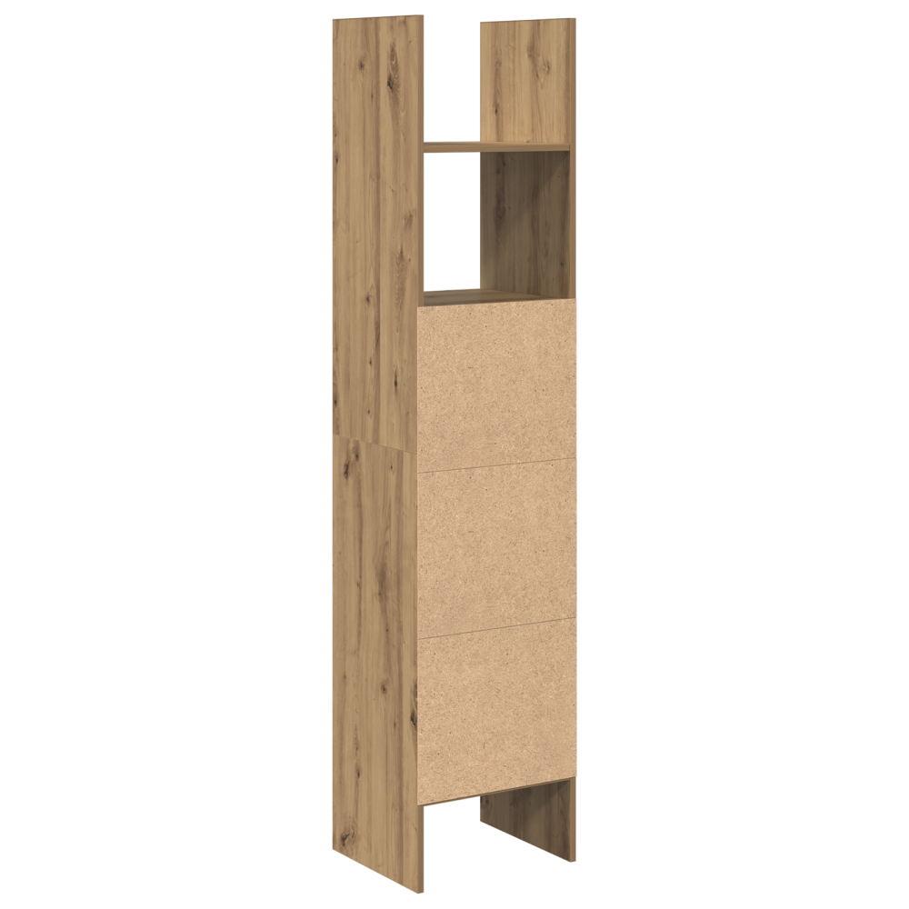 Produktbild för Bokskåp artisan ek 40 x 35 x 180 cm Konstruerat trä