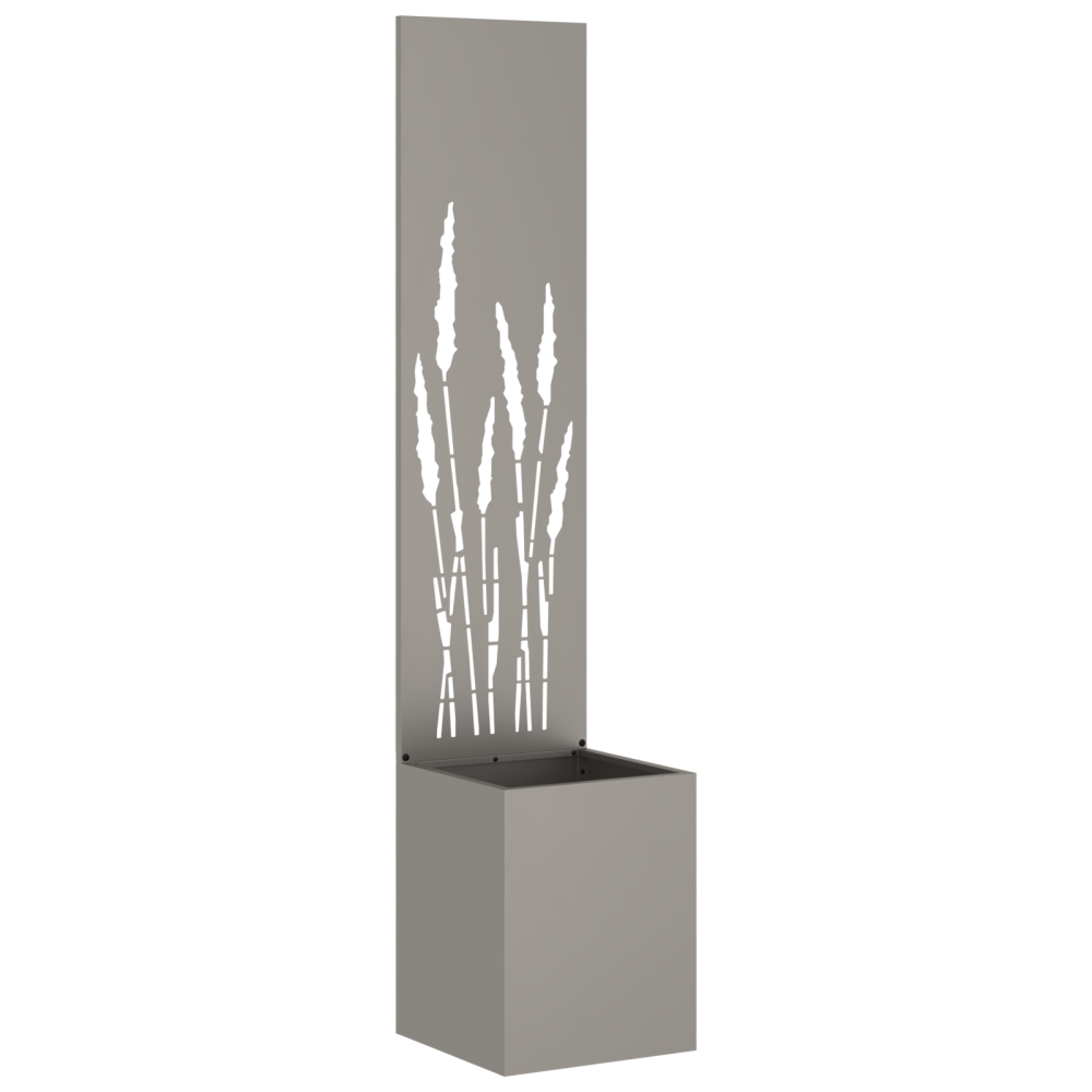 Produktbild för Trädgårds integritetsskärm Fiskfjäll Rostig 32 x 150 cm