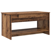 Produktbild för Kaffeebord Gammalt trä 80 x 50,5 x 41,5 cm Konstruerat trä