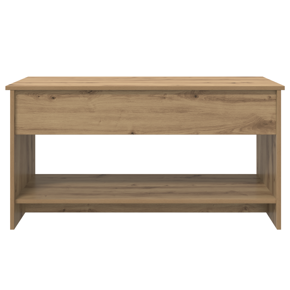 Produktbild för Kaffeebord Artisan Ek 80 x 50,5 x 41,5 cm Konstruerat trä