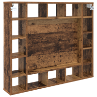 Produktbild för Spegelskåp Gammalt trä 91 x 15 x 76,5 cm Konstruerat trä