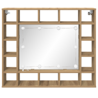 Produktbild för Spegelskåp Artisan Ek 91 x 15 x 76,5 cm Konstruerat trä