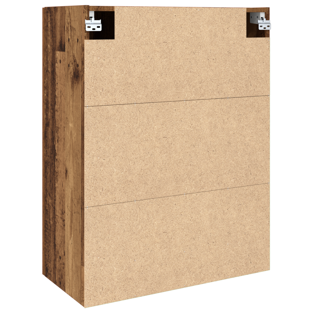 Produktbild för Väggskåp Gammalt trä 69,5 x 34 x 90 cm Konstruerat trä