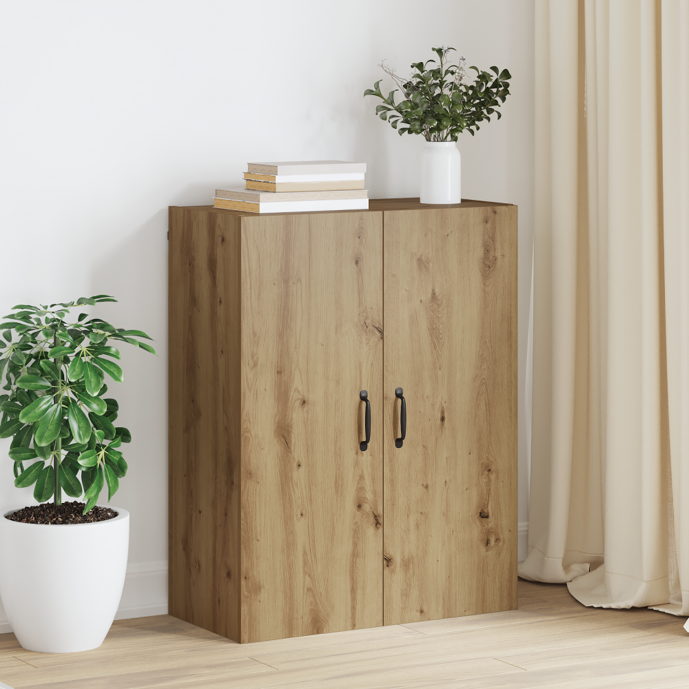Produktbild för Väggskåp Artisan Ek 69,5 x 34 x 90 cm Konstruerat trä