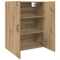 Produktbild för Väggskåp Artisan Ek 69,5 x 34 x 90 cm Konstruerat trä