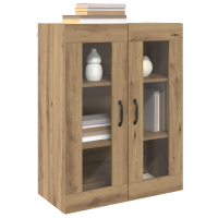 Produktbild för Förvaringsskåp Väggmonterad Artisan Ek 69,5 x 34 x 90 cm