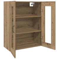 Produktbild för Förvaringsskåp Väggmonterad Artisan Ek 69,5 x 34 x 90 cm