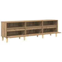 Produktbild för TV-skåp 150 x 30 x 45 cm Artisan Ek Konstruerat trä