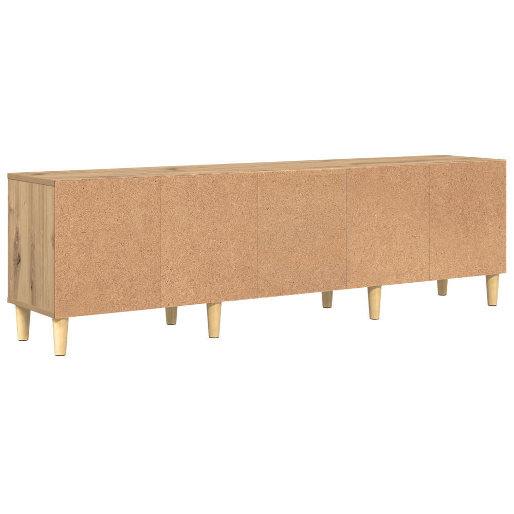 Produktbild för TV-skåp 150 x 30 x 45 cm Artisan Ek Konstruerat trä
