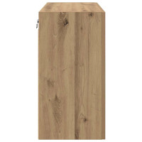 Produktbild för Väggmonterat skåp Artisan Ek 60 x 31 x 60 cm Konstruerat trä