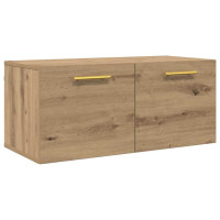 Produktbild för Väggskåp artisan ek 80 x 36.5 x 35 cm Konstruerat trä