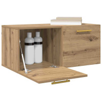 Produktbild för Väggskåp artisan ek 80 x 36.5 x 35 cm Konstruerat trä