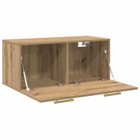 Produktbild för Väggskåp artisan ek 80 x 36.5 x 35 cm Konstruerat trä