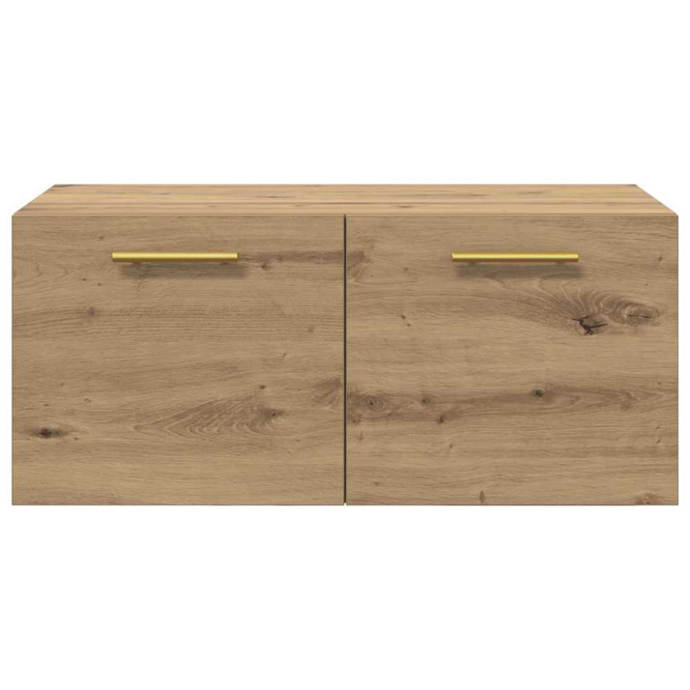 Produktbild för Väggskåp artisan ek 80 x 36.5 x 35 cm Konstruerat trä