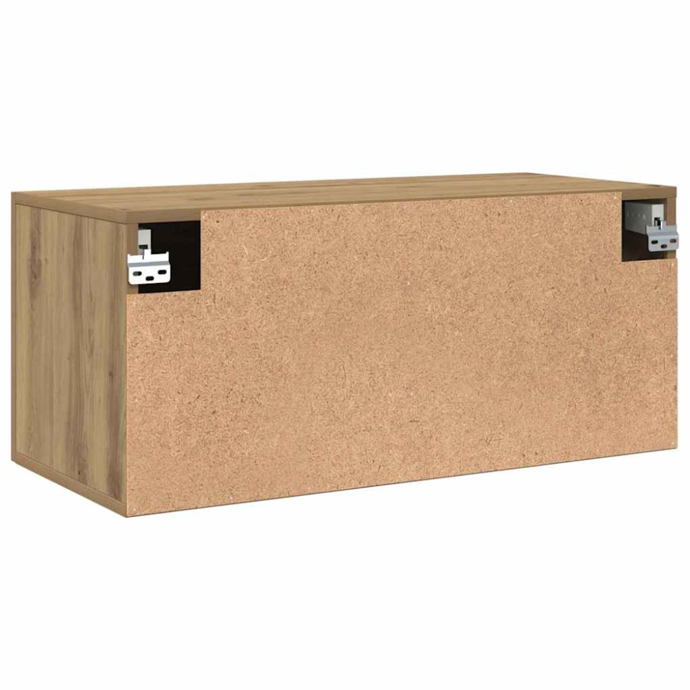 Produktbild för Väggskåp artisan ek 80 x 36.5 x 35 cm Konstruerat trä