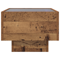 Produktbild för Kaffeebord Gammalt trä 40 x 40 x 30 cm Konstruerat trä