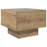 Produktbild för Kaffeebord artisan ek 40 x 40 x 30 cm Konstruerat trä