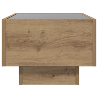 Produktbild för Kaffeebord artisan ek 40 x 40 x 30 cm Konstruerat trä