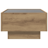 Produktbild för Kaffeebord artisan ek 50 x 50 x 30 cm Konstruerat trä
