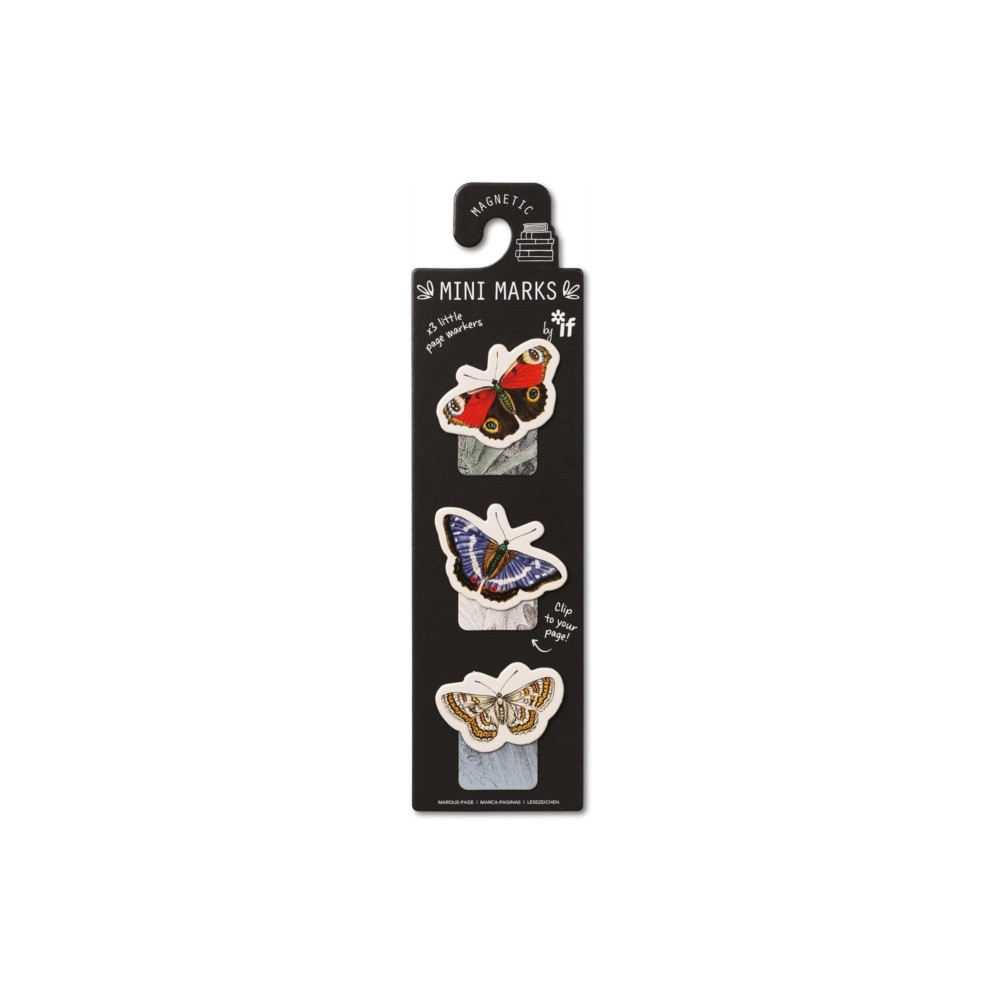 Produktbild för Magnetic Mini Marks by IF - Butterflies