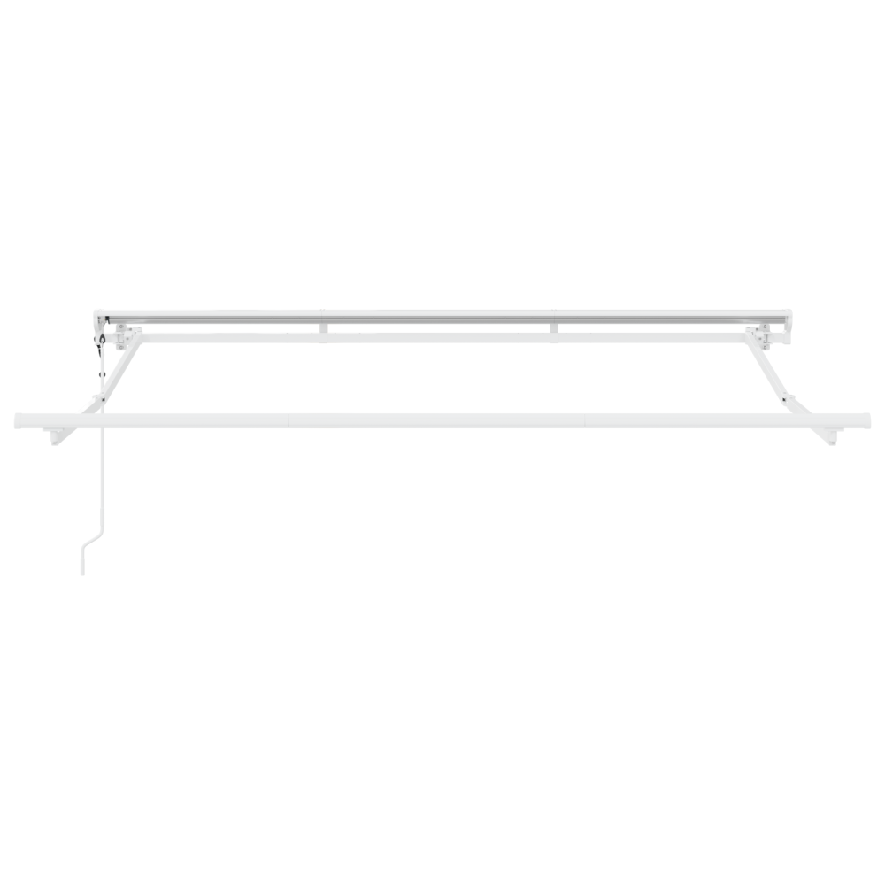 Produktbild för Markisram Antracit och vitt 250 x 200 cm