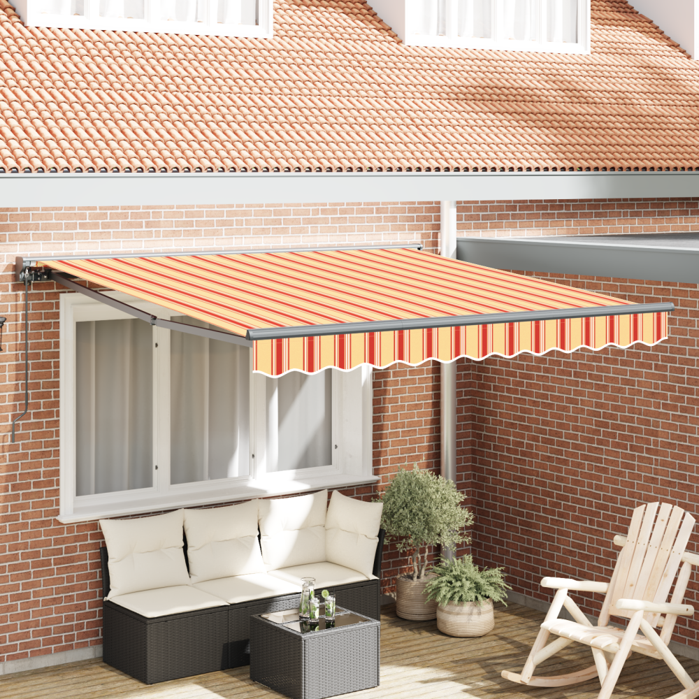 Produktbild för Markisram Flerfärgsdesign 350 x 250 cm