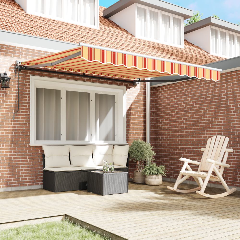 Produktbild för Markisram Flerfärgsdesign 350 x 250 cm