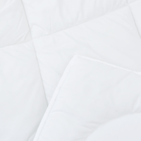Produktbild för Vinter Täcke med kudde 3 pcs Vit Mikrofiber
