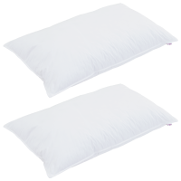 Produktbild för Vinter Täcke med kudde 3 pcs Vit Mikrofiber