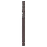 Produktbild för Flytande hyllstöd 12 pcs Beige Ø12 x 190 mm Stål