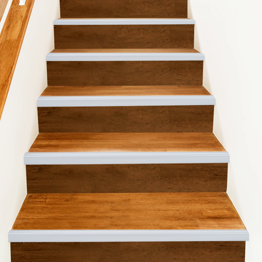 Produktbild för Trappnoslister 30 pcs Silver 67 x 3 x 2 cm Aluminium