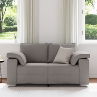 Produktbild för Tvåsitssoffa Taupe 160 cm tyg