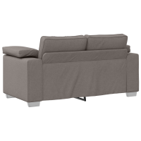 Produktbild för Tvåsitssoffa Taupe 160 cm tyg
