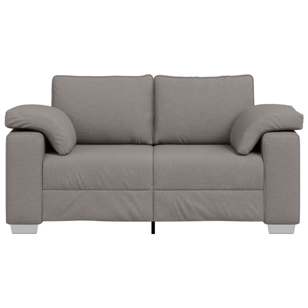 Produktbild för Tvåsitssoffa Taupe 160 cm tyg