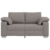 Produktbild för Tvåsitssoffa Taupe 160 cm tyg