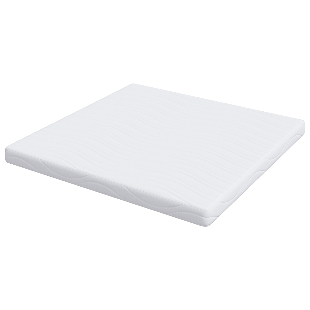 Produktbild för Madrass Vit 180 x 200 cm Jacquardtyg