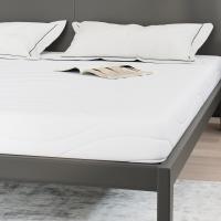 Produktbild för Madrass Vit 180 x 200 cm Jacquardtyg