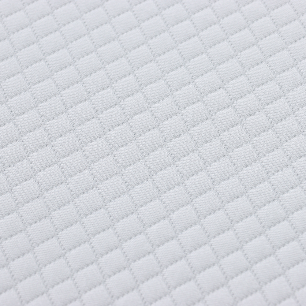 Produktbild för Madrass Vitt och Grått 90 x 200 cm Jacquardtyg