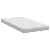 Produktbild för Madrass Vit 70 x 140 cm Jacquardtyg