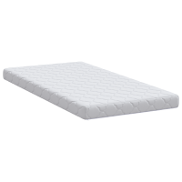 Produktbild för Madrass Vit 80 x 160 cm Jacquardtyg